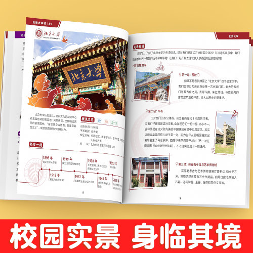 走进大学城名校专业讲解析正版百所游名校图册211中国大学的书成为学霸从小规划选起高考志愿填报指南书籍985排名榜理想带你斗半匠 - 图3