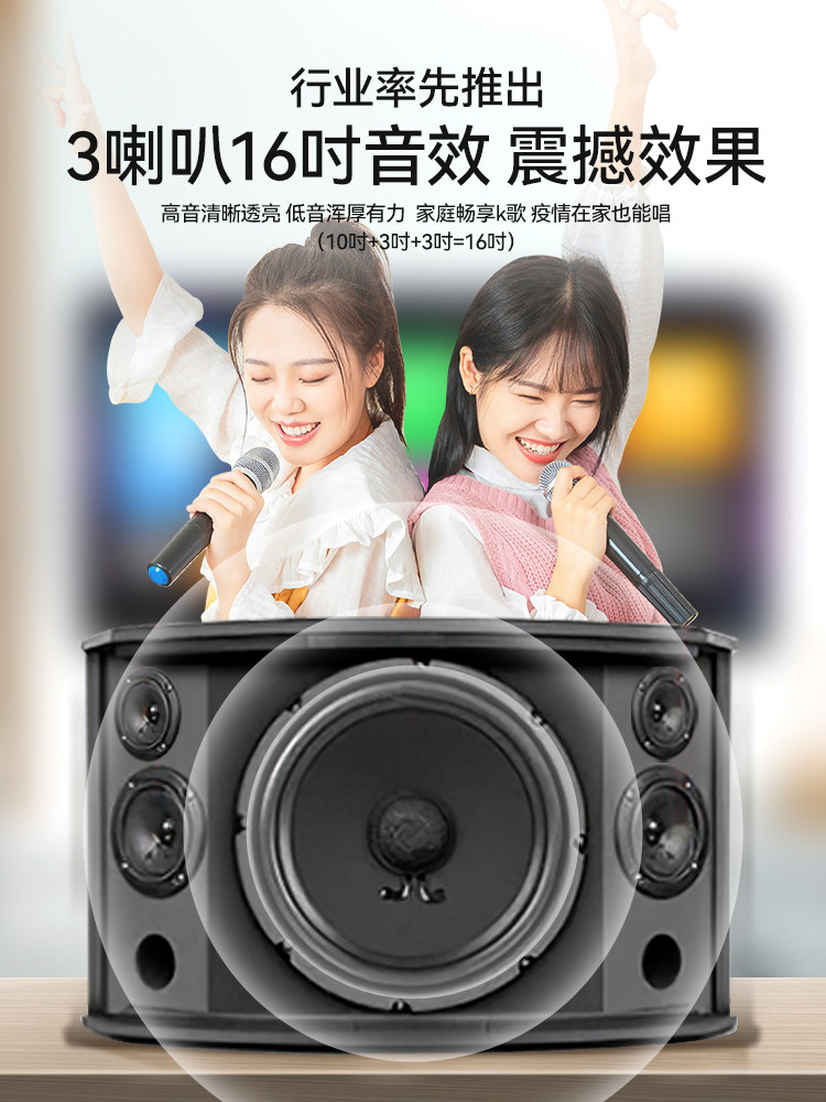 先科家庭ktv套装家用唱歌影院机 先科奇一KTV/卡拉OK音箱