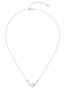 INCHEDITION贝母锆石项链