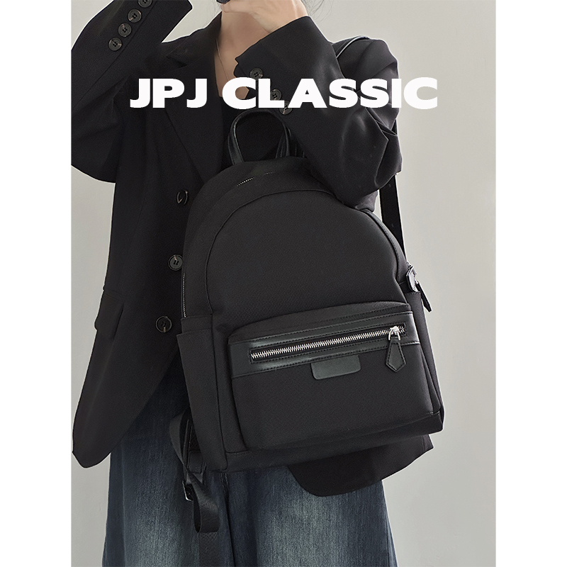 jpjclassic新款大容量双肩包女旅游背包百搭学生书包ins风 - 图1