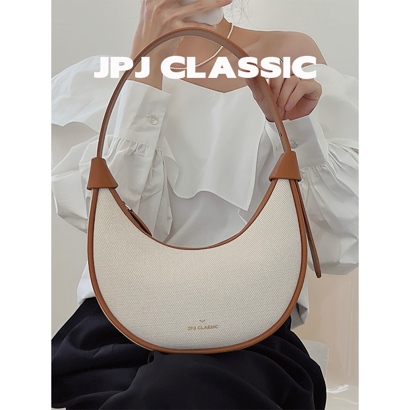 jpjclassic原创小众设计月牙包女ins气质风通勤包百搭腋下包-图2