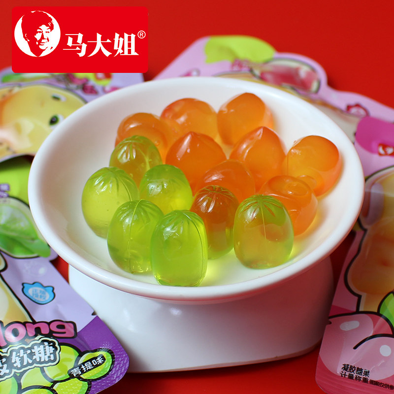 马大姐剥皮软糖多口味糖果婚宴喜糖网红糖小包装办公休闲零食糖果,淘宝优惠券,粉丝福利购,淘宝优惠卷