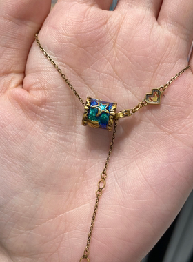 真金电镀保色同款MONOLOGUE亚特兰蒂斯项链女百搭吊坠锁骨链潮流