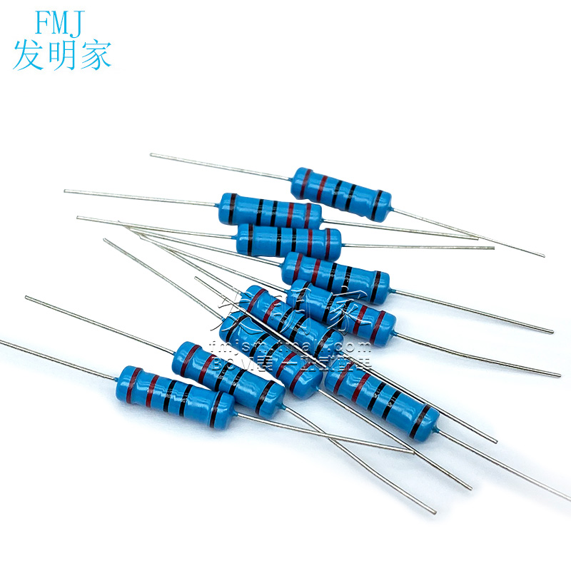 2W金属膜电阻1%五色环6.2 62 620 6.8 68欧姆680 75 750 82 820K - 图0