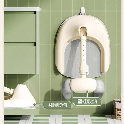 宝宝站立式洗澡台可调节折叠儿童洗澡神器浴架家用防滑儿童洗澡架 - 图0