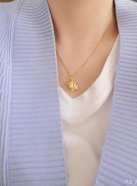 独角兽项链少女心设计感
