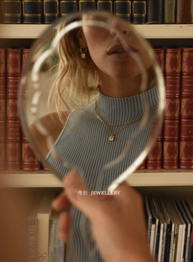 LouieDans锁头四叶草项链