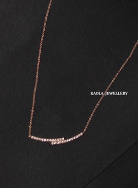 韩国TER冰上芭蕾项链女微笑