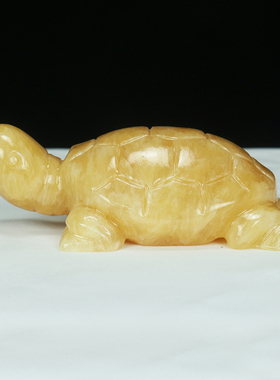 黄玉小乌龟观赏工艺品