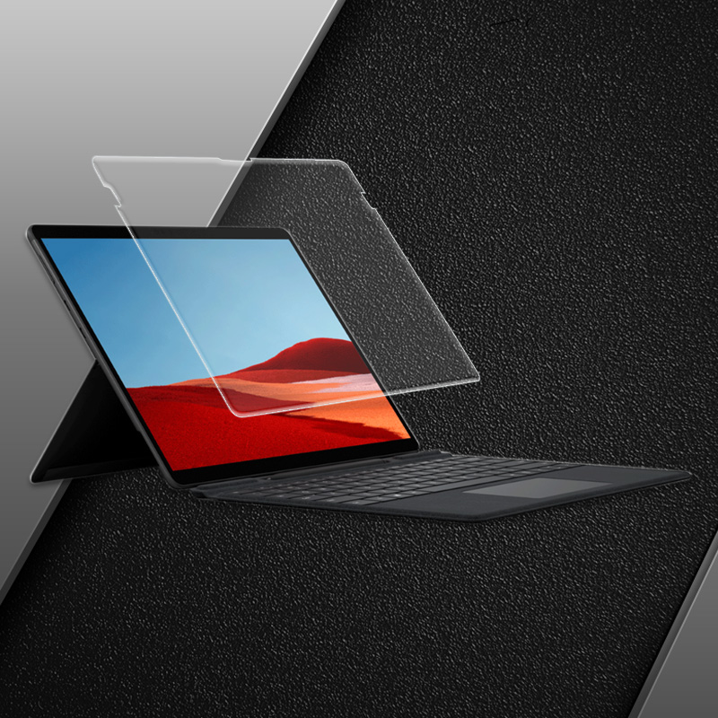 适用于 微软Surface Pro X钢化膜pro7贴膜pro6/5全屏防爆保护pro4玻璃膜12.3/13英寸平板笔记本SurfaceProx - 图1