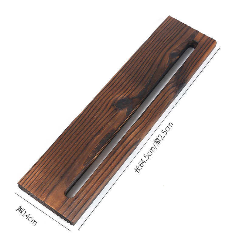 天然实木流水陶罐古法生态养鱼庭院造景摆件配件鱼缸盆横缸碳化板,淘宝优惠券,粉丝福利购,淘宝优惠卷