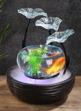 流水客厅陶瓷万达陶瓷招财简