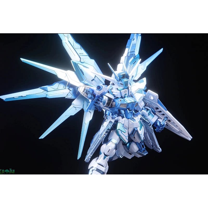 现货 万代 MG MGSD 强袭自由高达 Q版 翠绿配色 自由 拼装模型