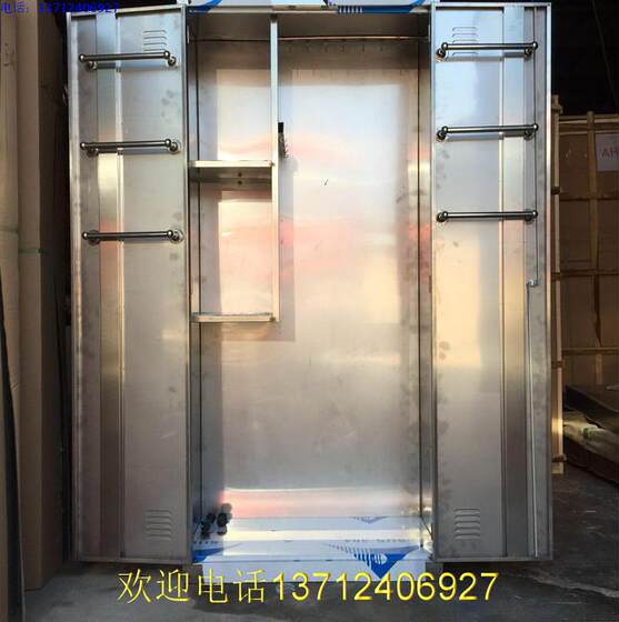 5s304 Clean Stainless Steel Cabinet Factory Supplies Storage Broom Mop Cleaning Tool Storage Cabinets Organize Admission