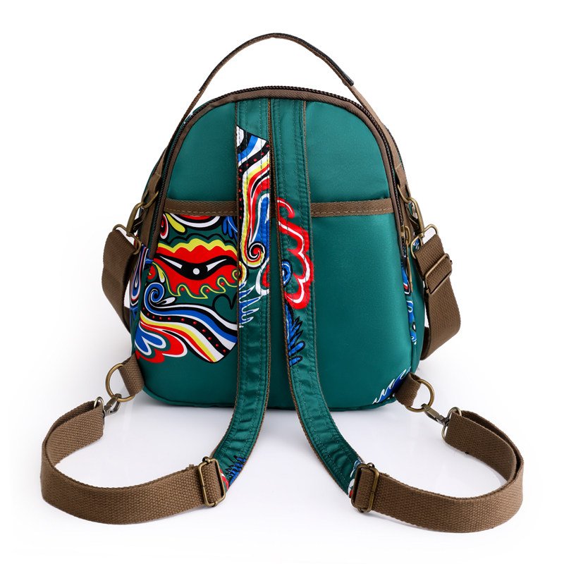 女士潮流民族风贝壳包包单肩双肩包 米格莱思双肩背包