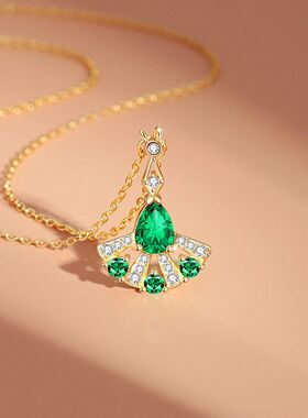 原创三生有幸纯银925项链女小众