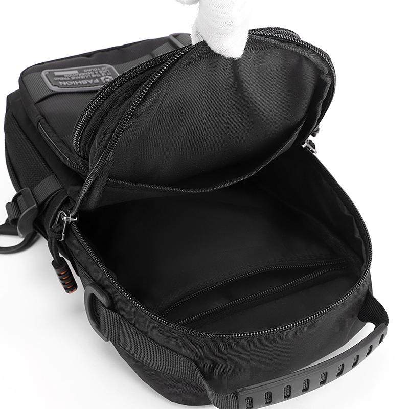 多功能胸包斜挎包男大容量多口袋户外高级感便携通勤背包潮单肩包,淘宝优惠券,粉丝福利购,淘宝优惠卷
