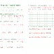 A3 test paper primary school grade 123456 paper section method training hard pen regular script copybook electronic version