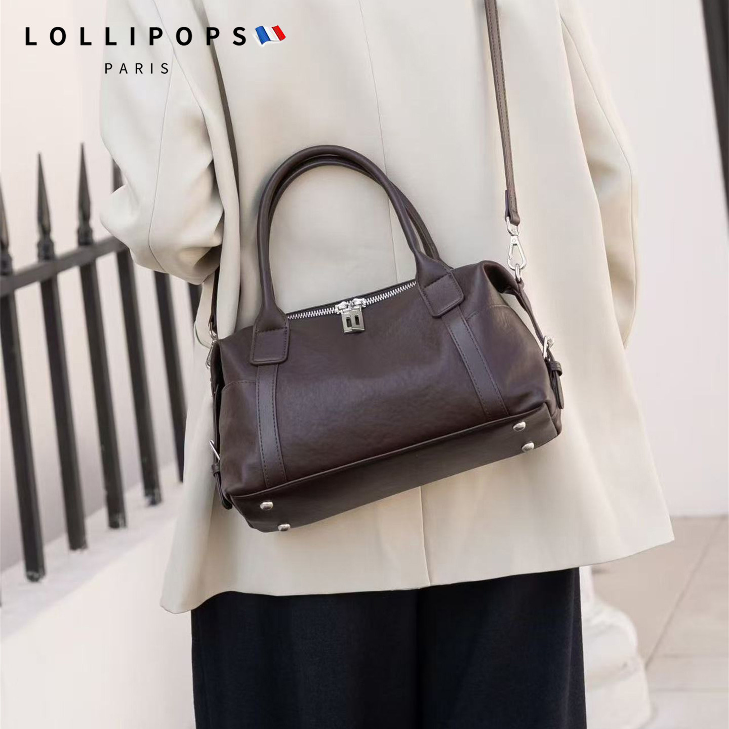 包包女款头层植鞣牛皮2026新款真皮大容量手提单肩斜挎波士顿包女,淘宝优惠券,粉丝福利购,淘宝优惠卷