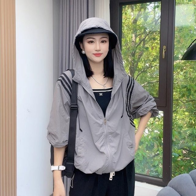 Women's sun protection clothing 2025 new summer style UV protection