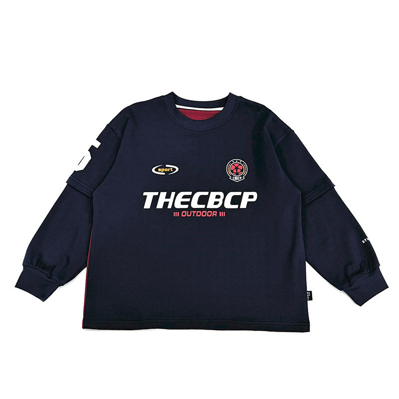 男童帅气撞色拼接数字5印花假两件长袖T恤儿童圆领套头打底衫上衣,淘宝优惠券,粉丝福利购,淘宝优惠卷