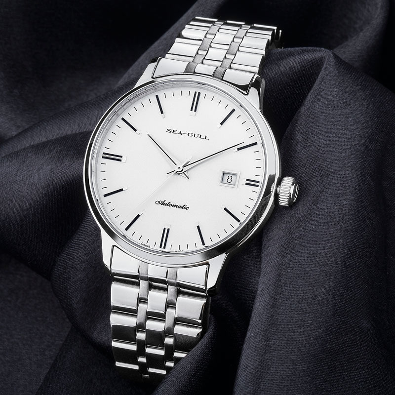 seagull海鸥手表男自动机械表商务休闲防水手表男小钢炮816.362