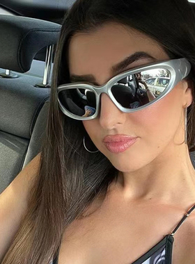 芮视防紫外线赛博朋克风太阳镜