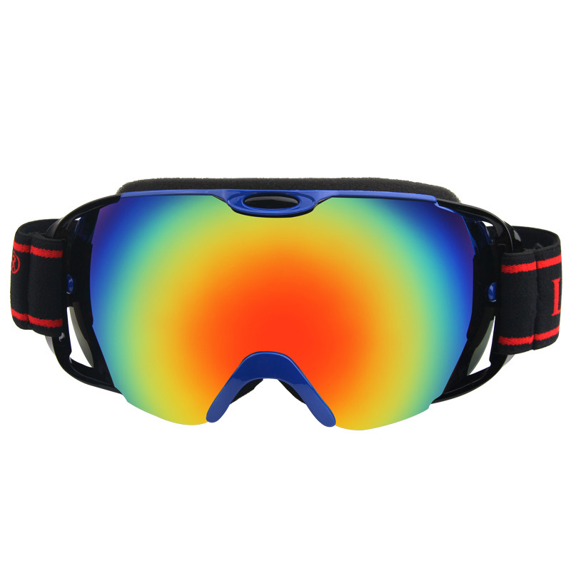 专业滑雪男女防雾滑雪镜可卡雪镜 仁威滑雪镜