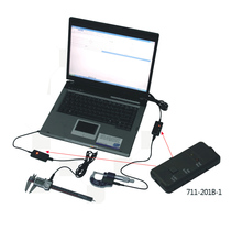 Wide land number display calliper data collector digital display micrometer collection USB data acquisition adapter data line