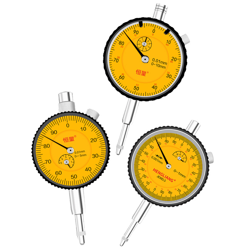 百分表指示表0-5 0-10 0-50mm0.01高精度防震大行程测量表 - 图3