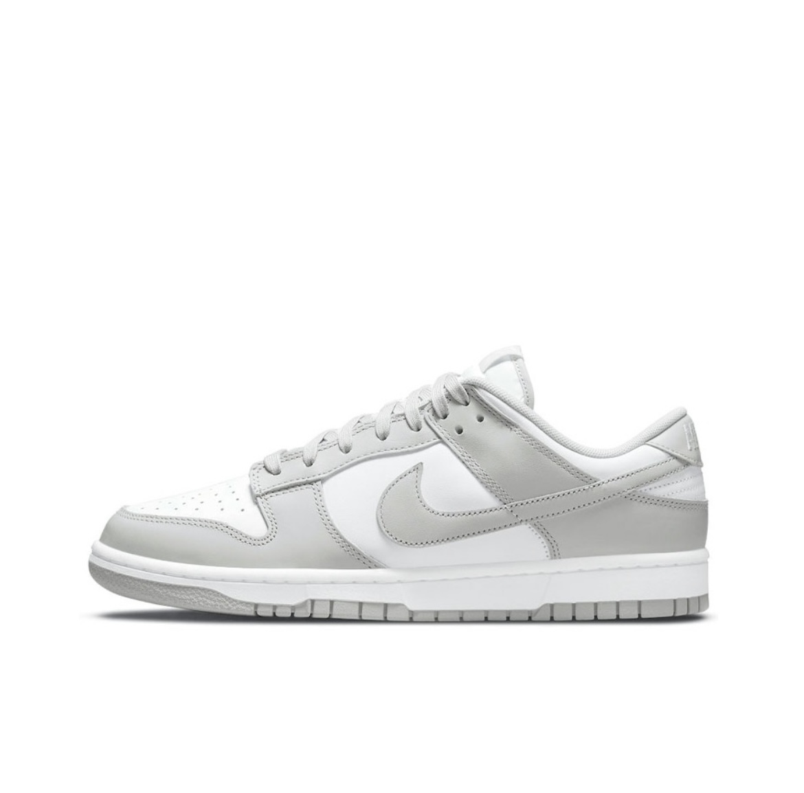 NIKE DUNK LOW 灰白 男子复古防滑减震 低帮版鞋 DD1391-103 - 图3