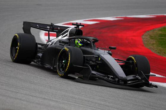 Pre-Spark 1 43 Cadillac MAC-26 Perez 2026 Barcelona Pre-Season Test F1 Car Model