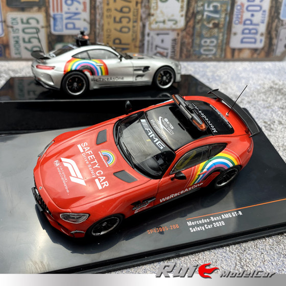Special Offer 1 43 IXO Mercedes Benz AMG GT-R 2021 F1 Safety Car Car Model