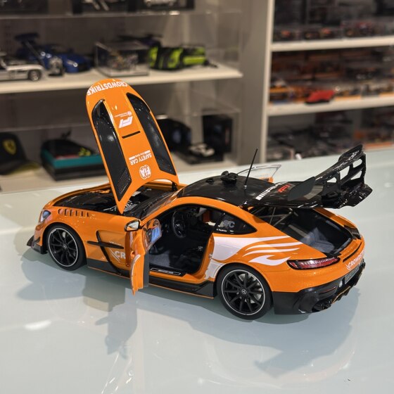Now 1 18 Mini Cut Mercedes AMG GT Black Series F1 Safety Car 2025 Alloy Car Model