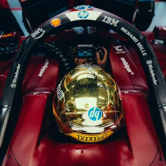 Pre-1 2 BELL 2025 Hamilton Singapore Grand Prix Limited Helmet Model