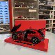 Spot 1 18 higher than the United States Ferrari Purosangue metallic red 2025 Taita limited alloy car model