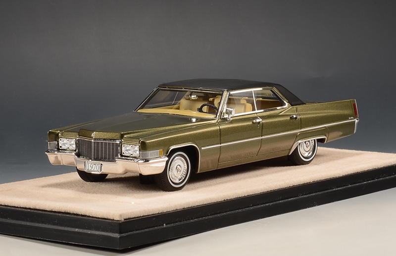 预1:43 Stamp Models凯迪拉克Sedan de Ville 1970树脂汽车模型-图2