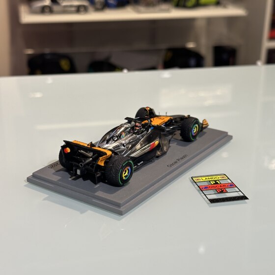 Now 1 43 SPARK Piastri MCL39 British special paint second Spanish special paint championship car model