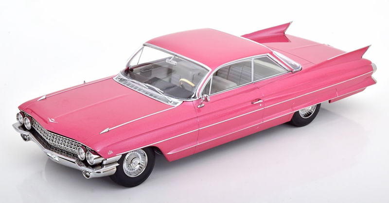 预1:18 KK-Scale凯迪拉克Coupe DeVille Series 62 1961汽车模型-图1