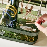 Коробочка для хранения, коробка для хранения, аксессуар, серьги, ожерелье, универсальный креативный акриловый стенд, легкий роскошный стиль