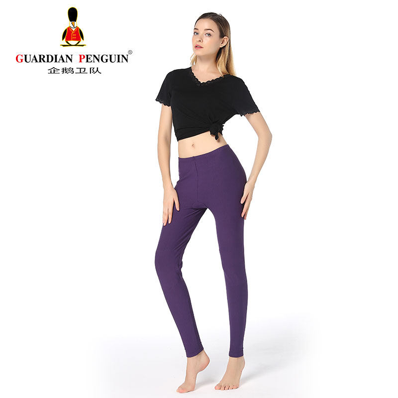 gp企鹅卫队奥特拉斯膝盖加厚棉毛裤 企鹅卫队内衣保暖裤