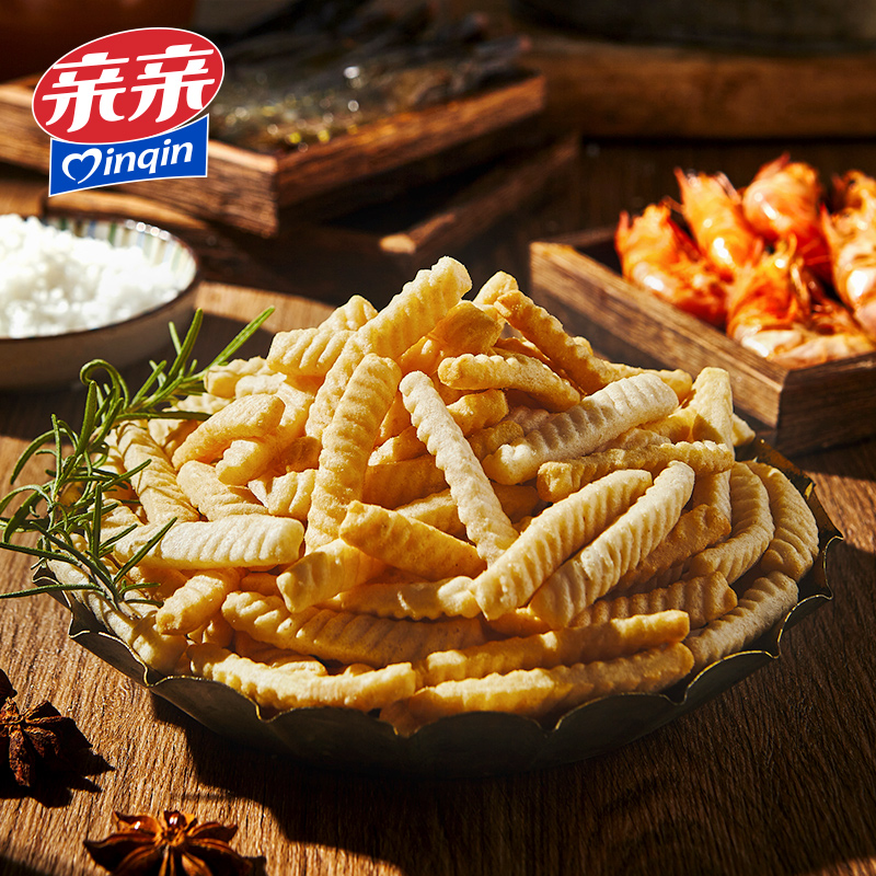 【直播组合】亲亲11包零食组合虾条蒟蒻吸吸果冻膨化食品解馋零食