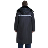 Зимняя длинная куртка, съемная шапка, длина макси, увеличенная толщина