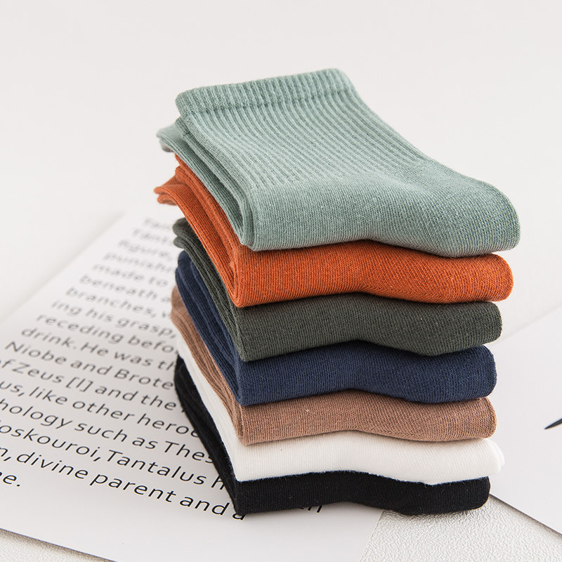 新品秋冬纯棉刺绣小花高腰中筒袜子 zedeye短袜/打底袜/丝袜/美腿袜