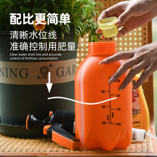 浇花喷壶园艺洒水壶喷消毒专用小水壶喷雾瓶家用喷雾器气压喷药壶 - 图1