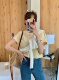 Shoulder Loose Face Mask T Tencel Cotton Women Style Korean Short Sleeve