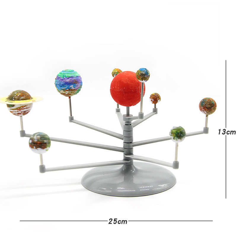 九八大行星太阳系3d立体星球模型 海米尔玩具科学实验