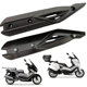 Suitable for Mengshi 150 sled motorcycle exhaust pipe cover muffler macro anti-scalding cover guard plate chimney shell
