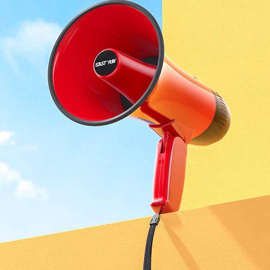 先科大喇叭扬声器喊话扩音可录音摆摊叫卖地摊手持卖菜宣传小高音