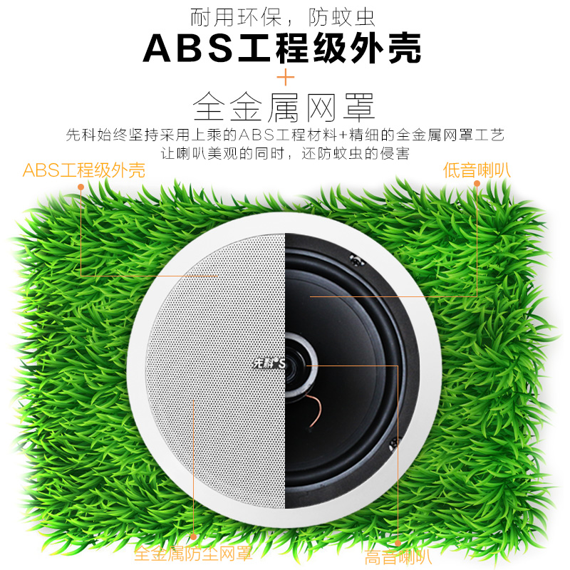 歌吊顶音箱 K 音响套装电视客厅家用 5.1 吸顶式家庭影院 F9 先科 SAST 歌吊顶音箱 K 音响套装电视客厅家用 5.1 吸顶式家庭影院 F9 先科 SAST